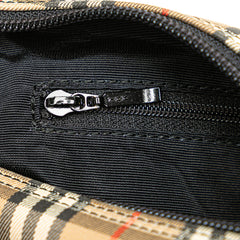 Haymarket Check Canvas Shoulder Bag
