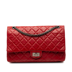 Quilted Aged Calfskin Reissue 2.55 Double Flap 226