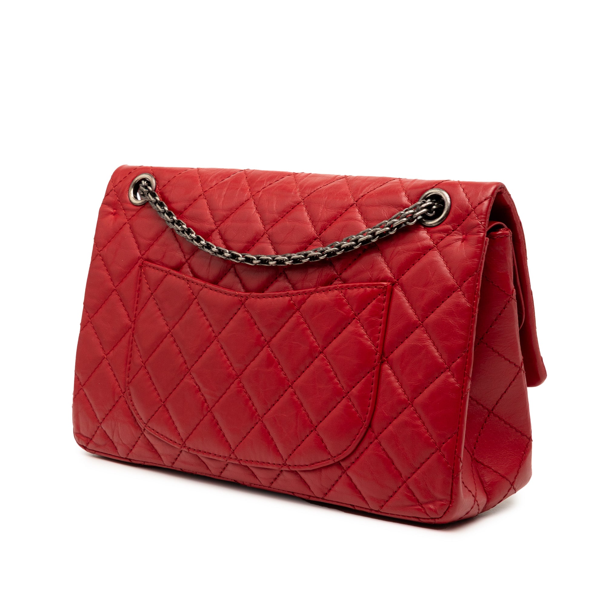 Quilted Aged Calfskin Reissue 2.55 Double Flap 226