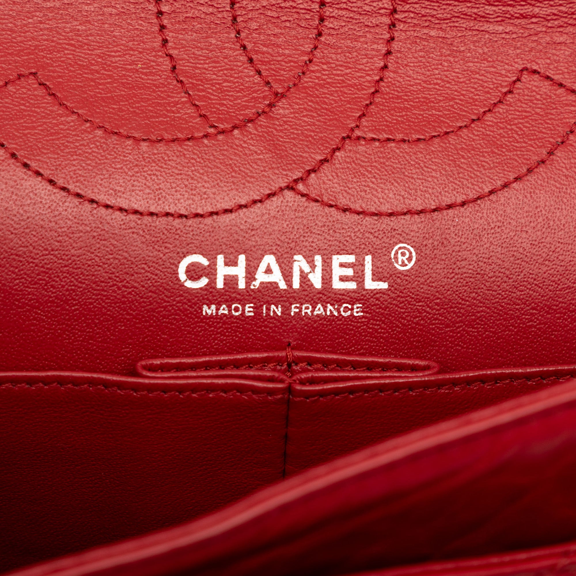 Quilted Aged Calfskin Reissue 2.55 Double Flap 226