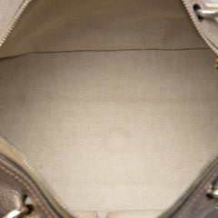 Medium Calfskin Bamboo Shopper Boston Bag