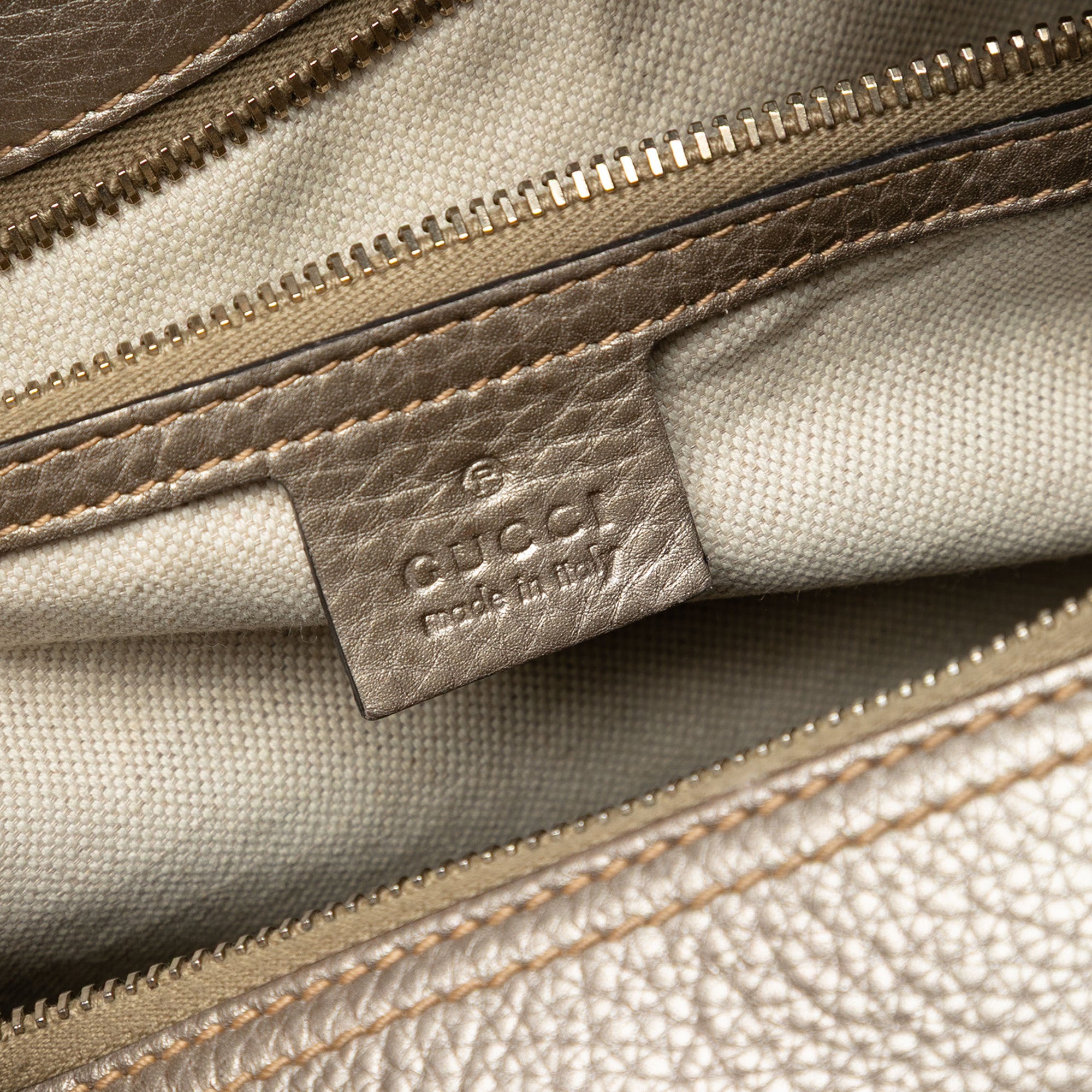 Medium Calfskin Bamboo Shopper Boston Bag