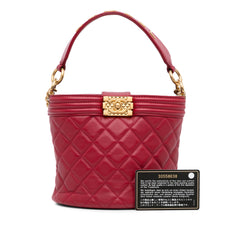Calfskin Boy Bucket Bag