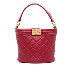 Calfskin Boy Bucket Bag
