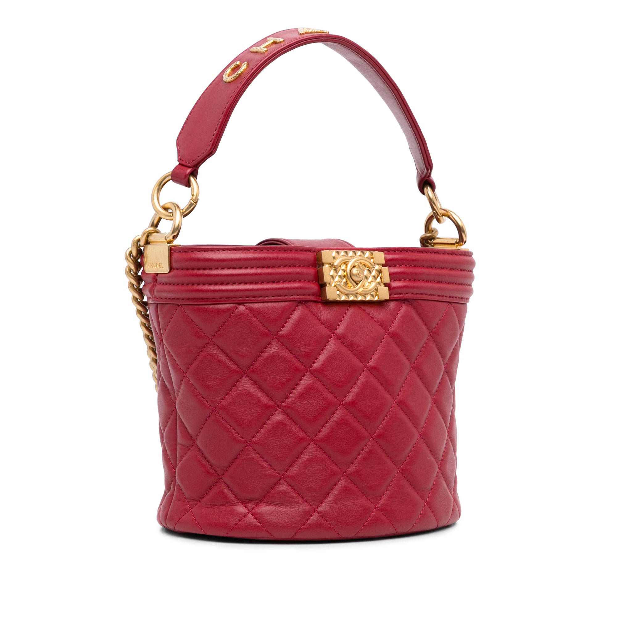 Calfskin Boy Bucket Bag