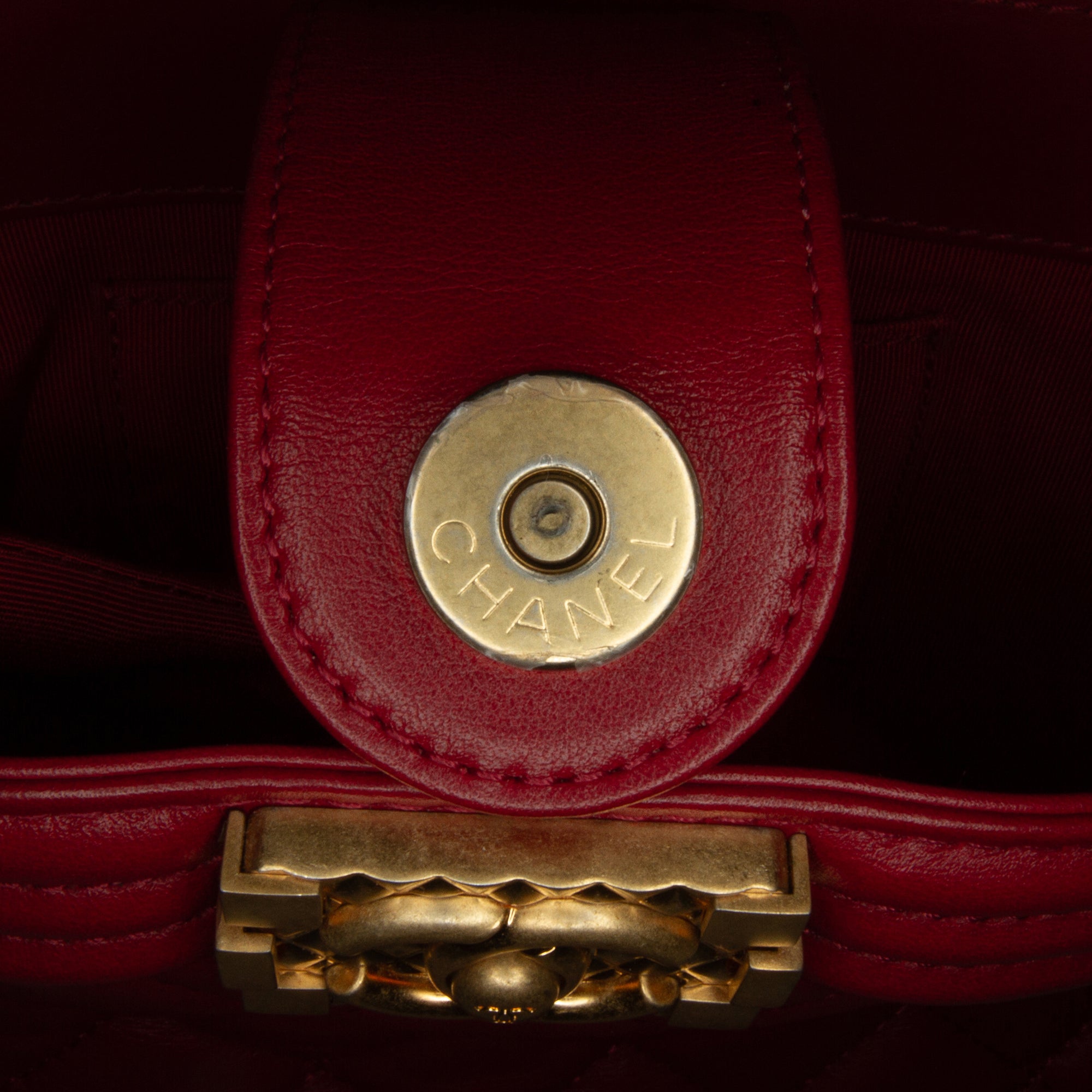 Calfskin Boy Bucket Bag