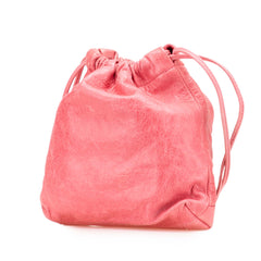Lambskin Motocross Move On Drawstring Pouch