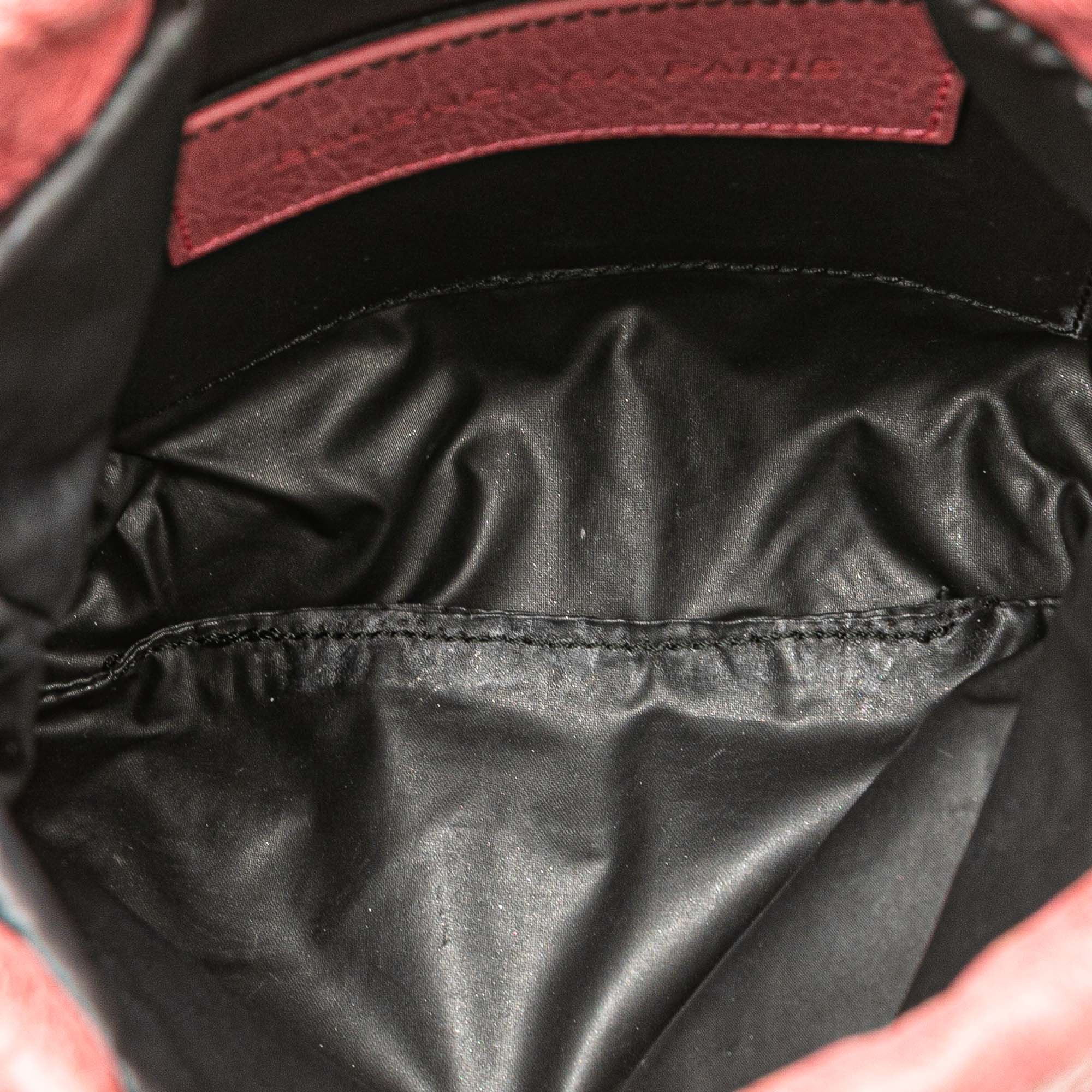 Lambskin Motocross Move On Drawstring Pouch