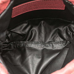 Lambskin Motocross Move On Drawstring Pouch