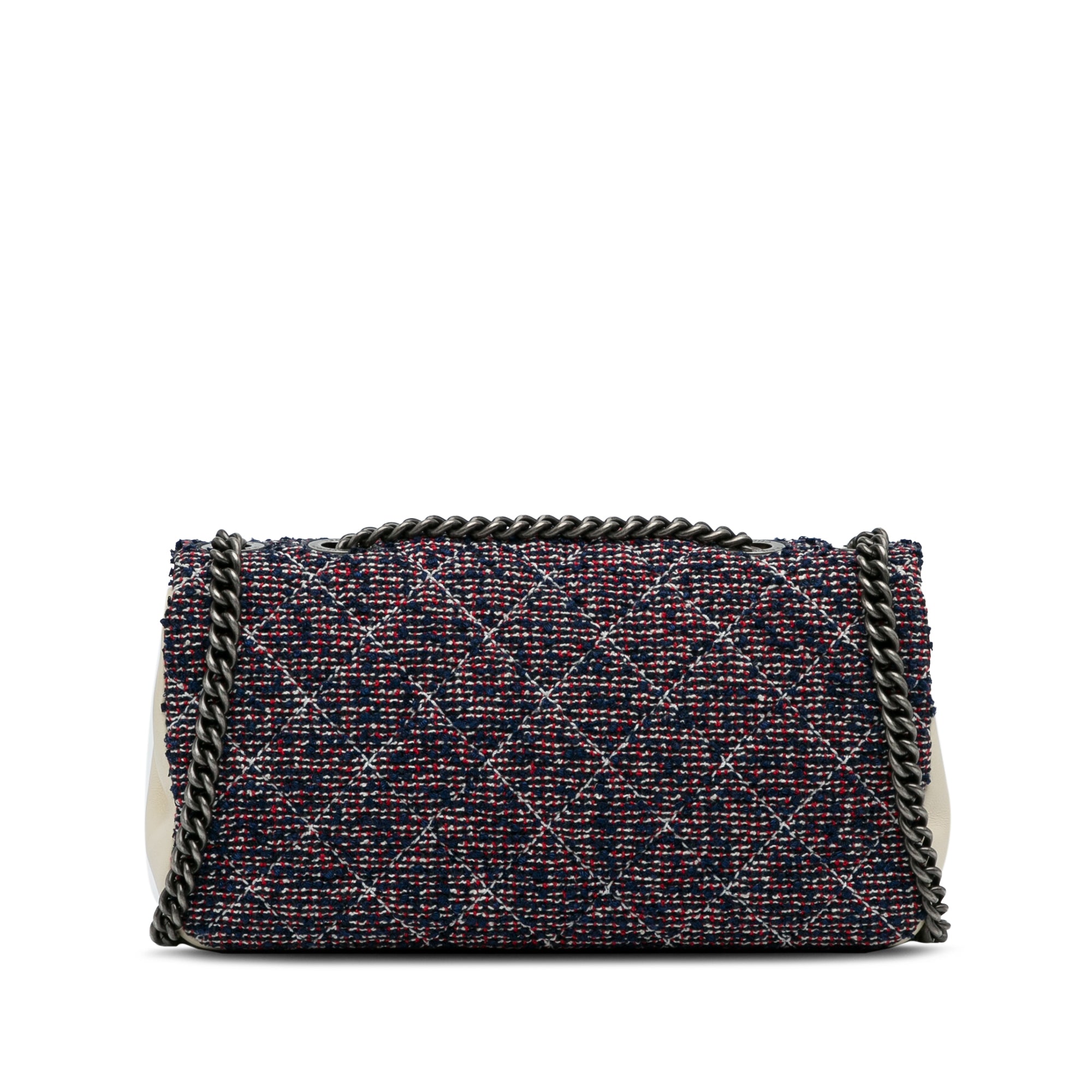 Small Classic Tweed Flap Bag_3