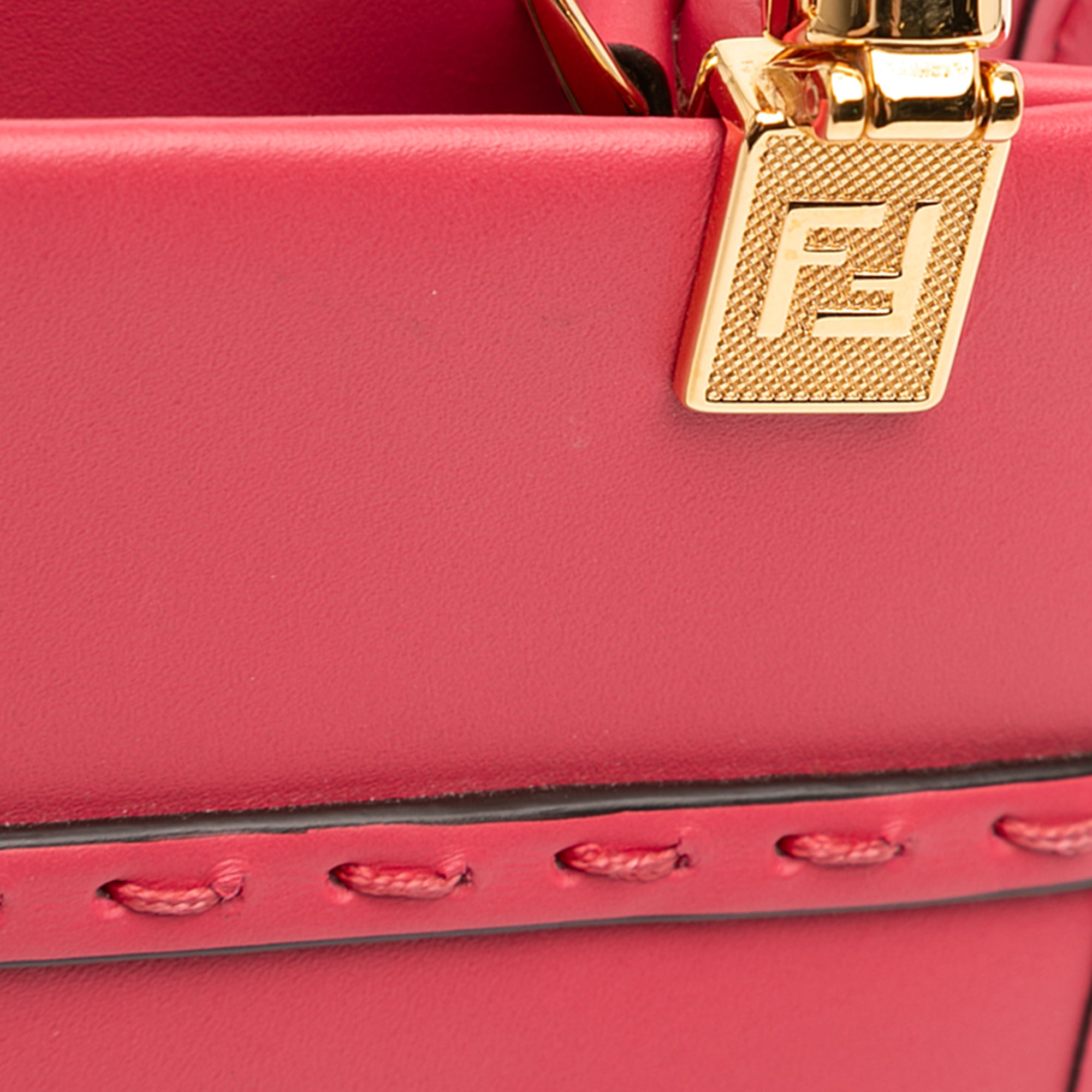 Mini Leather Sunshine Shopper Tote