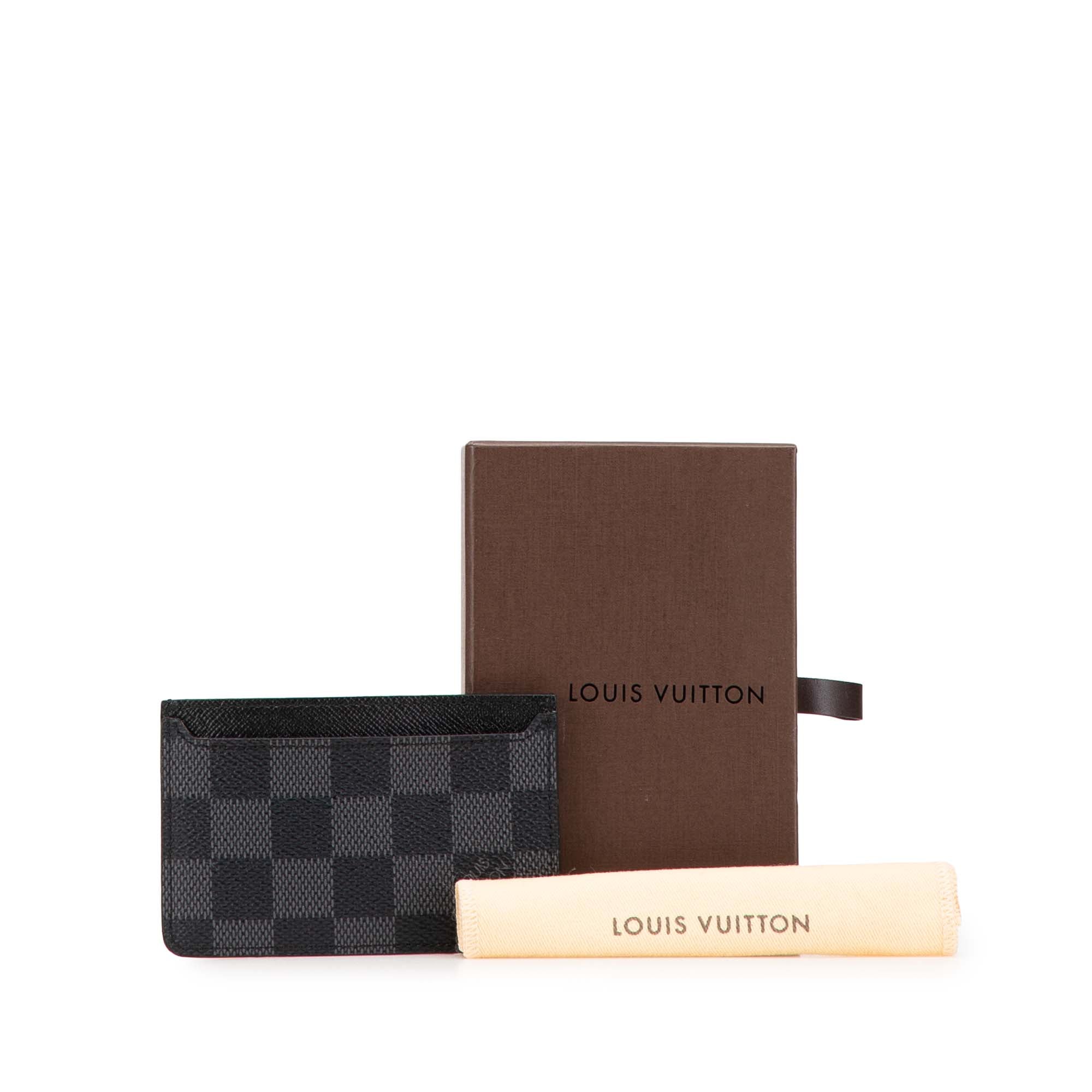 Damier Graphite Card Holder