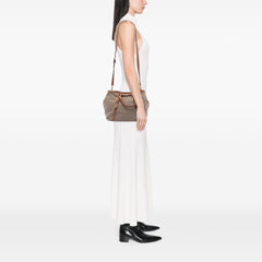 Canvas Canapa Logo Bow Satchel