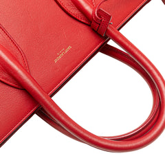 Small Leather Sac De Jour Satchel