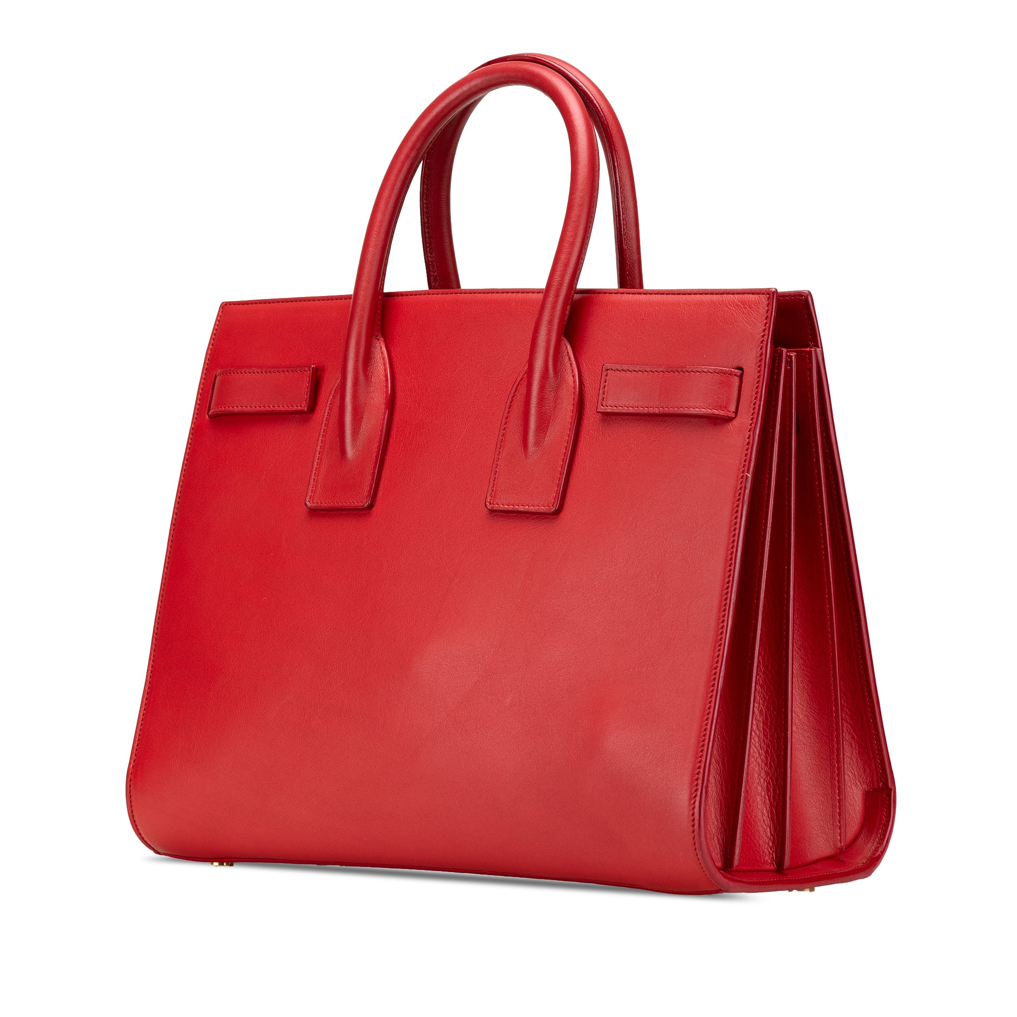 Small Leather Sac De Jour Satchel