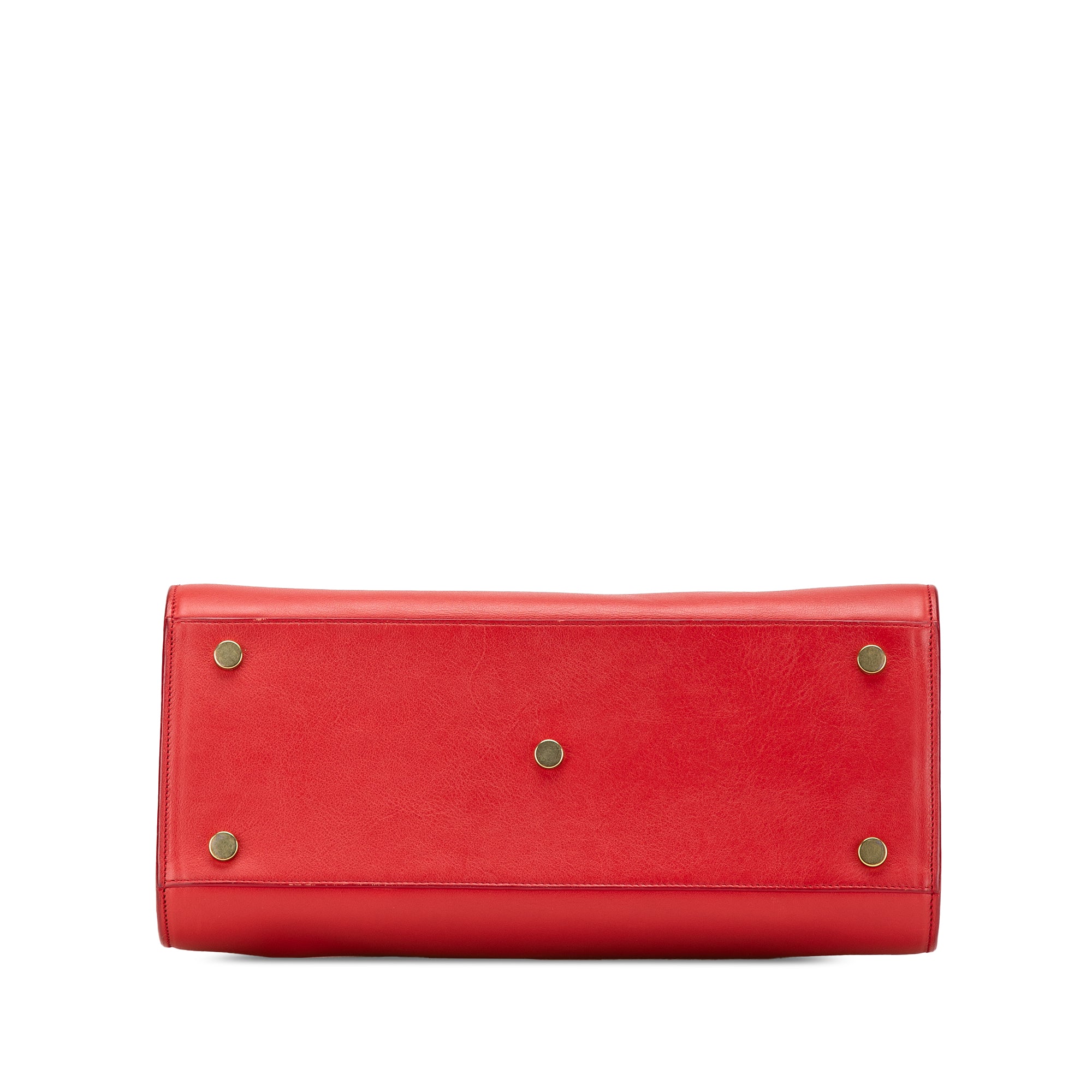 Small Leather Sac De Jour Satchel