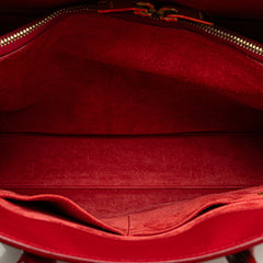 Small Leather Sac De Jour Satchel