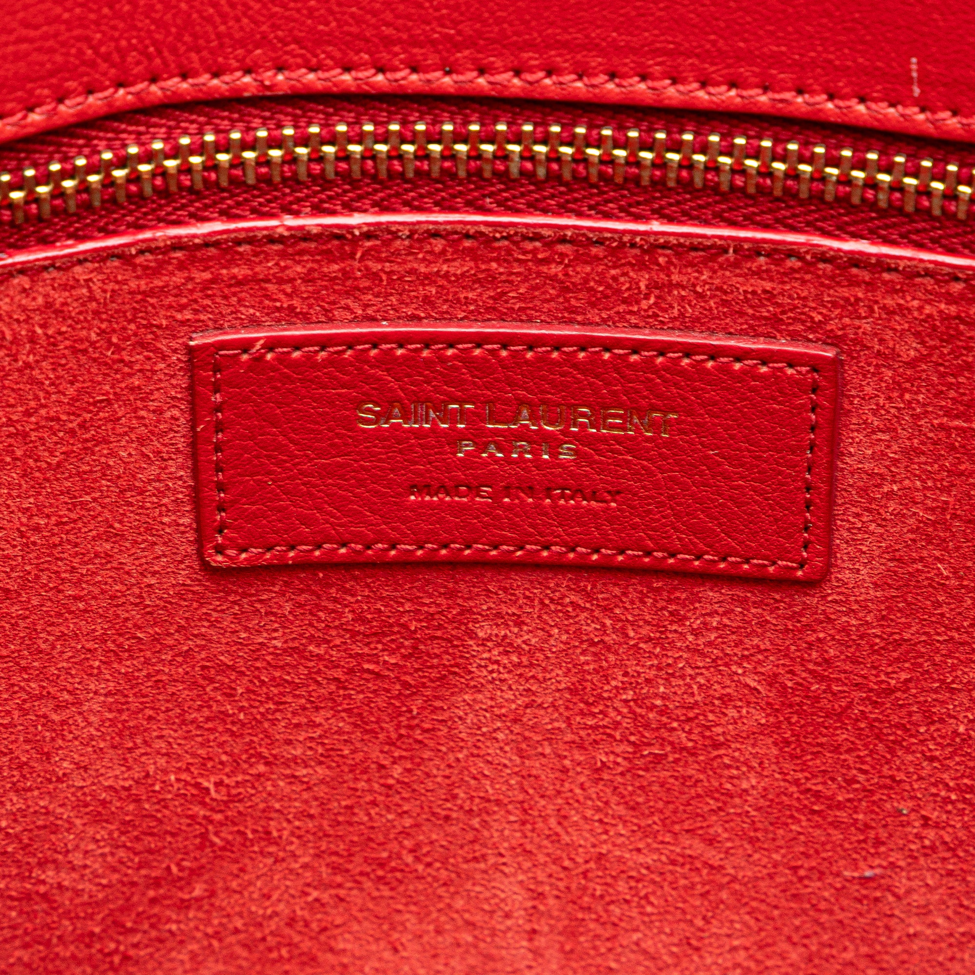 Small Leather Sac De Jour Satchel