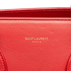 Small Leather Sac De Jour Satchel
