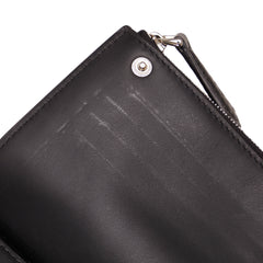 Flat Pouch Leather Crossbody