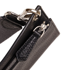 Flat Pouch Leather Crossbody