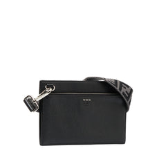 Flat Pouch Leather Crossbody