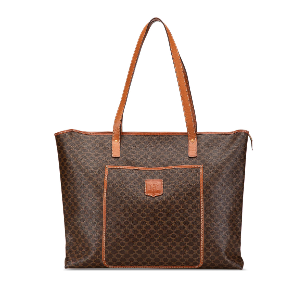 Macadam Coated Canvas Tote