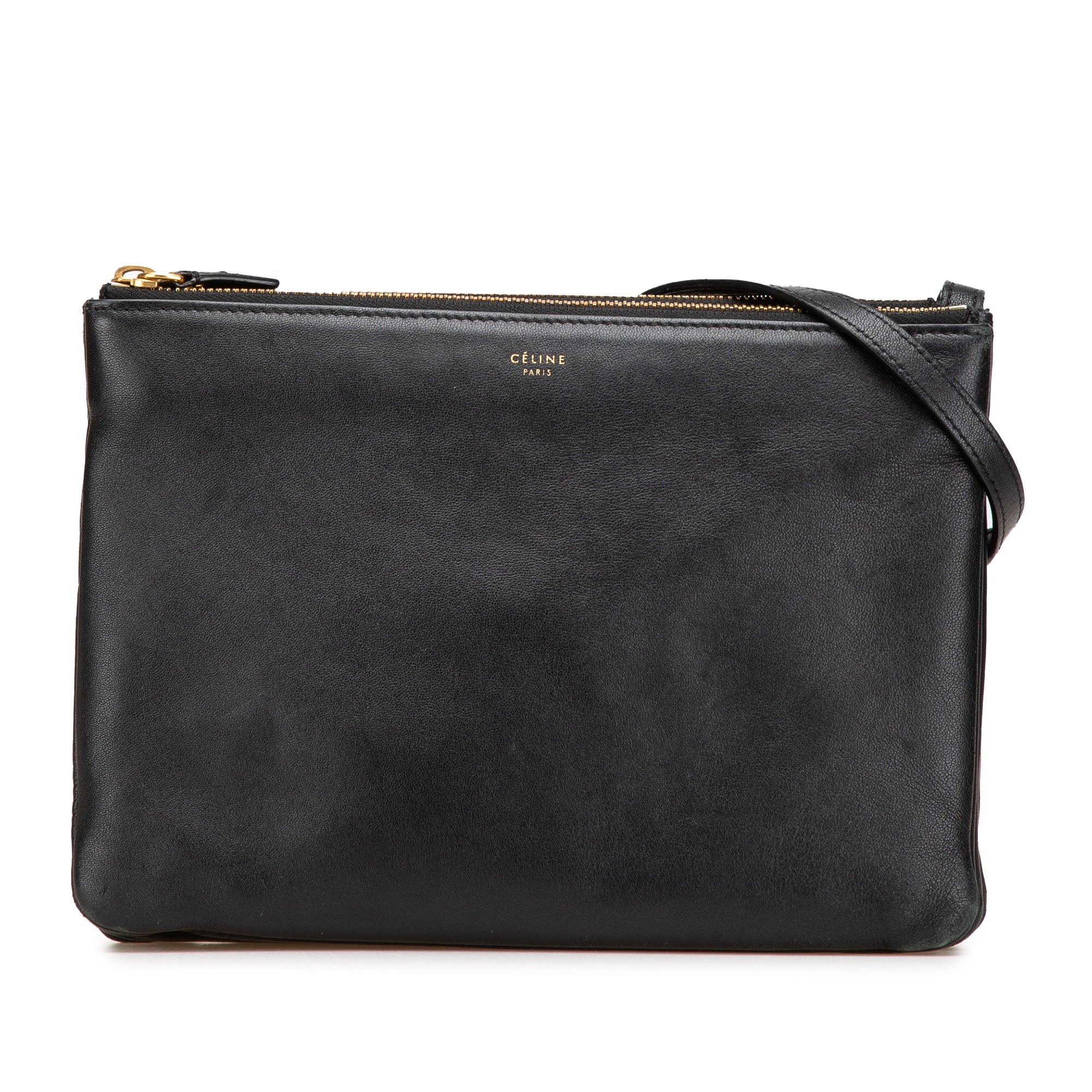 Large Lambskin Trio Crossbody