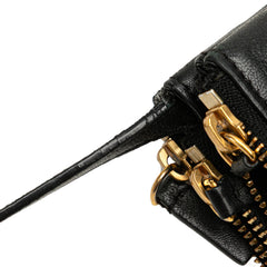 Large Lambskin Trio Crossbody