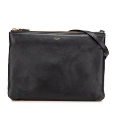 Large Lambskin Trio Crossbody