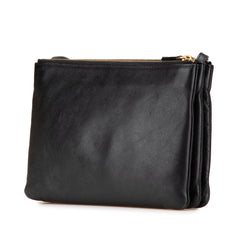 Large Lambskin Trio Crossbody