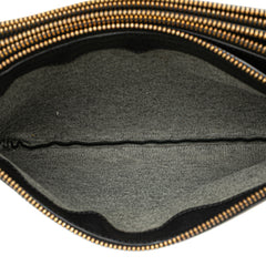 Large Lambskin Trio Crossbody