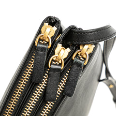 Large Lambskin Trio Crossbody