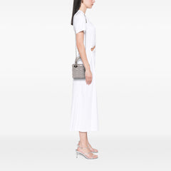 Mini Iridescent Lambskin Cannage Lady Dior