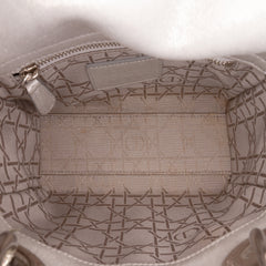 Mini Iridescent Lambskin Cannage Lady Dior
