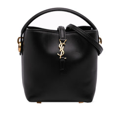 Mini Shiny Calfskin Le 37 Bucket Bag