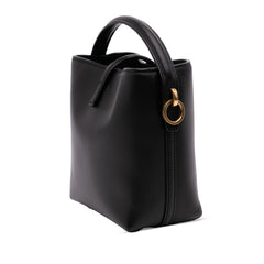 Mini Shiny Calfskin Le 37 Bucket Bag