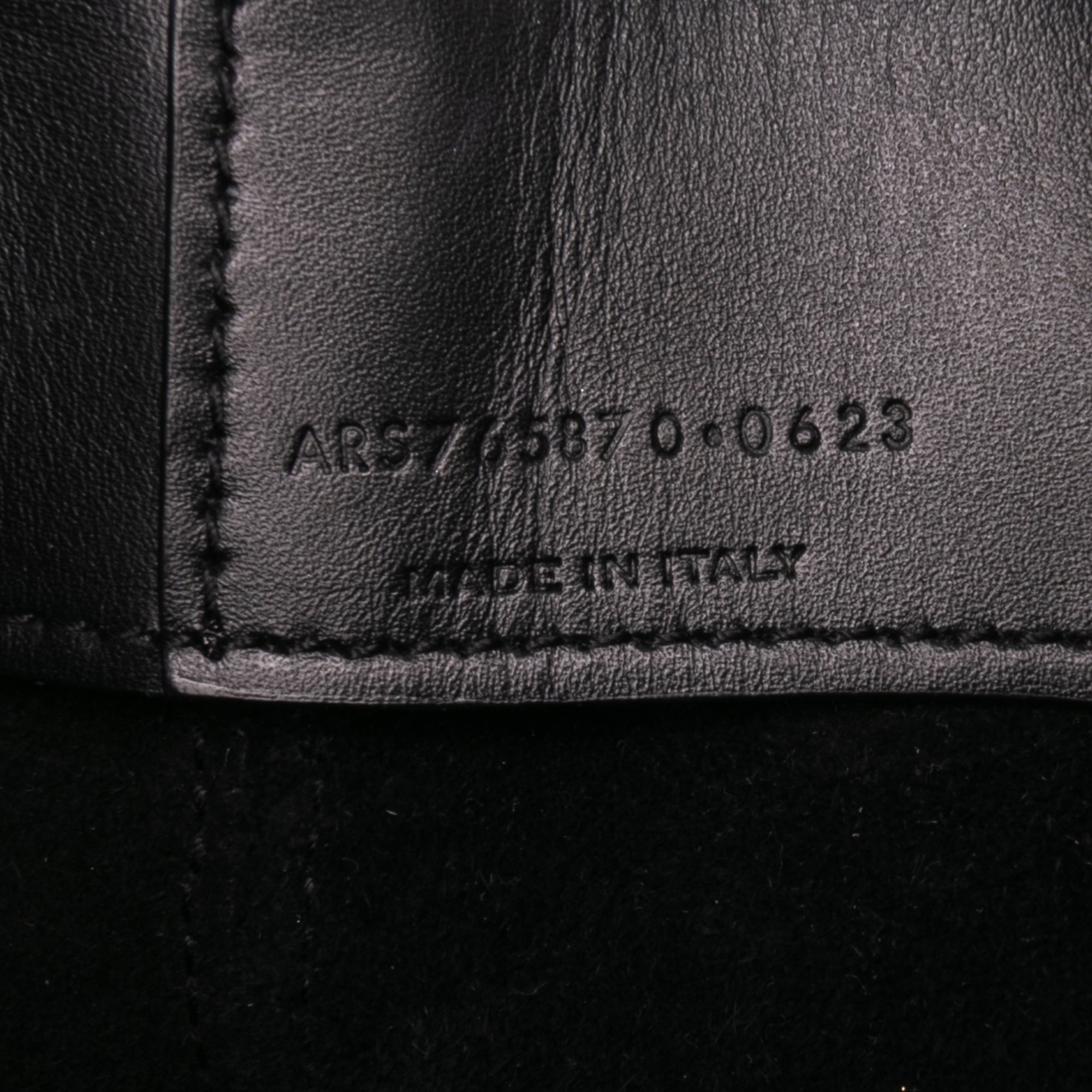 Mini Shiny Calfskin Le 37 Bucket Bag