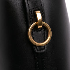 Mini Shiny Calfskin Le 37 Bucket Bag