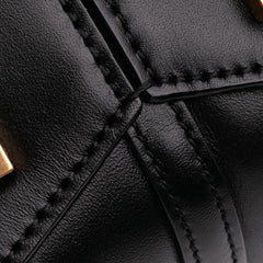 Mini Shiny Calfskin Le 37 Bucket Bag