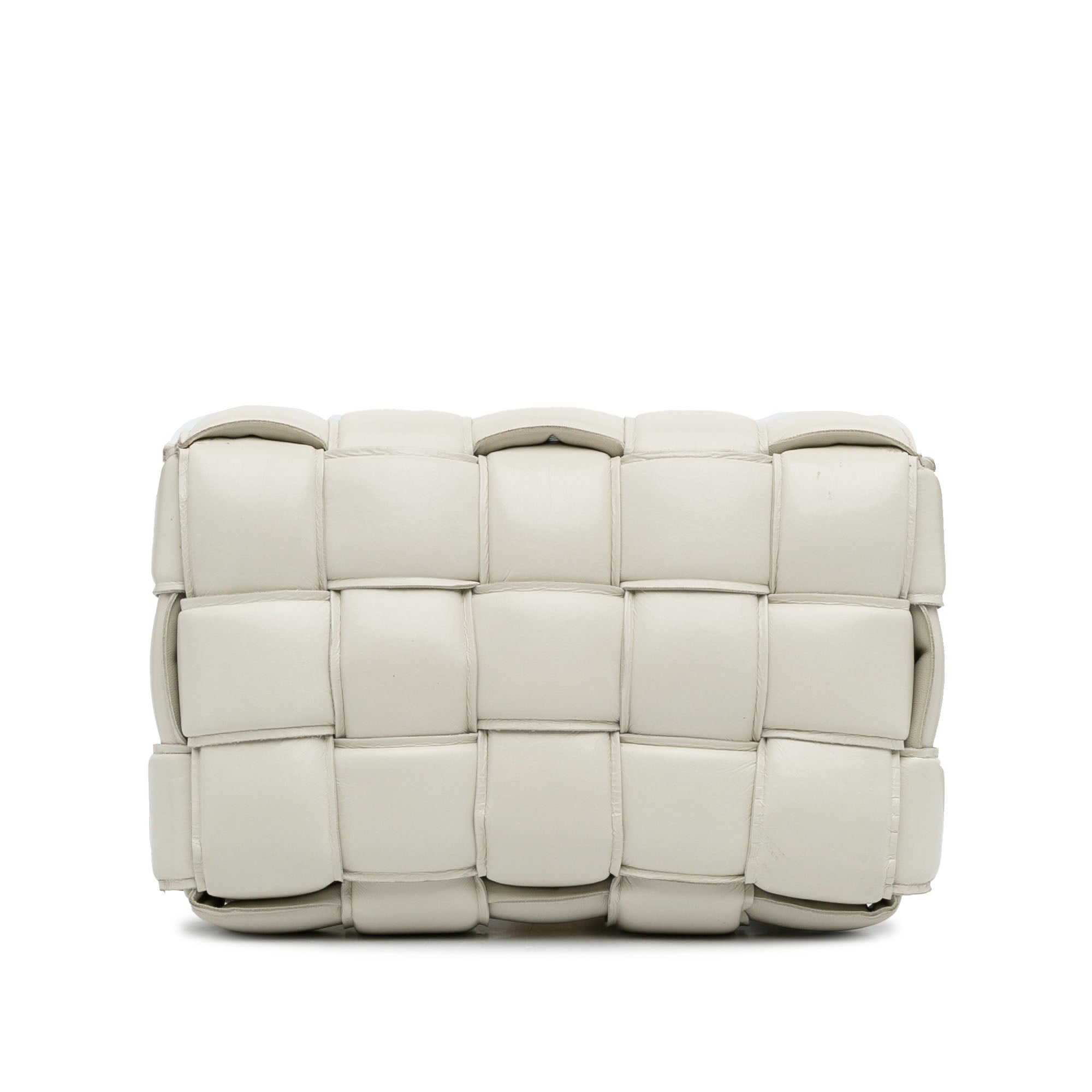 Nappa Intrecciato Padded Cassette Crossbody