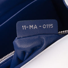 Medium Lambskin Embroidered Diorama Flap