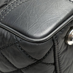 Paris New York Quilted Nylon Tote