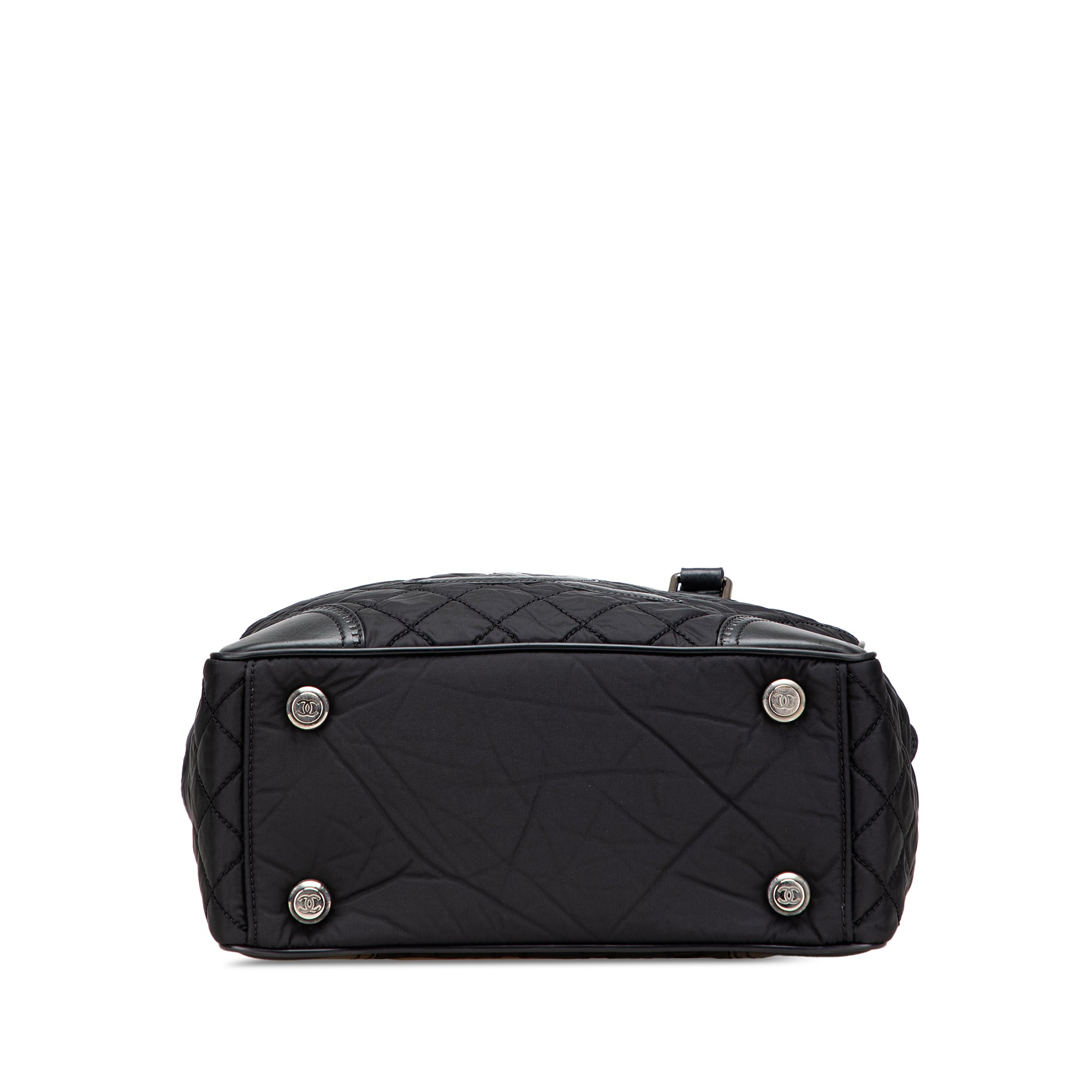 Paris New York Quilted Nylon Tote