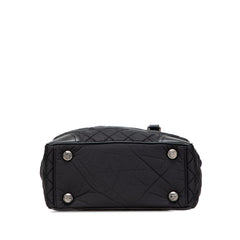 Paris New York Quilted Nylon Tote