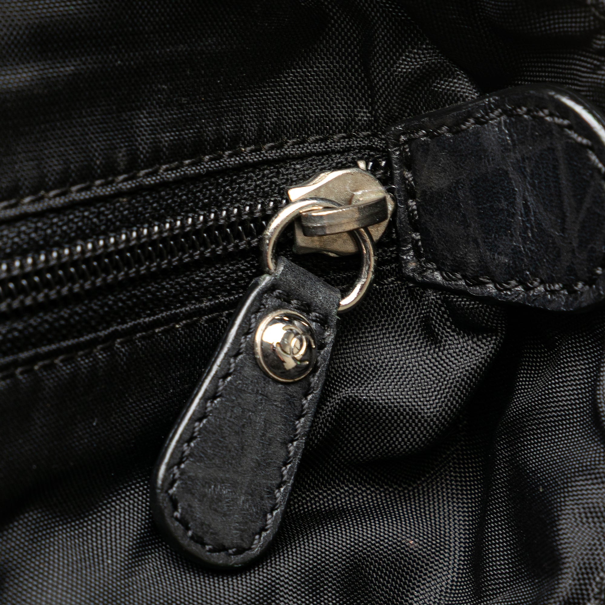 Paris New York Quilted Nylon Tote