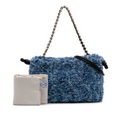 Medium Denim Flamenco Purse