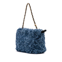 Medium Denim Flamenco Purse