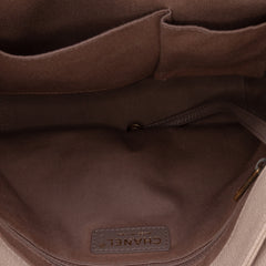Medium Quilted Caviar Coco Pleats Messenger Flap
