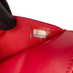 Quilted Caviar Boy Wallet on Chain